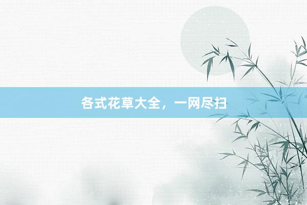 各式花草大全，一网尽扫